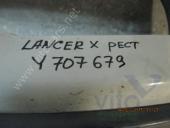 Mitsubishi Lancer 10 [CX/CY] Бампер передний Рестайлинг. С 2011 года. Без отверстий под омыватели и парктроники. Отремонтирован под малярные работы. б/у запчастина в наявності (розбирання)