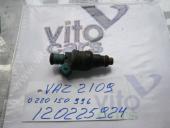 ВАЗ (VAZ) 2109 Форсунка инжекторная электрическая Bosch подходит Niva 2121, Samara 2108, 2109, Samara Forma 21099 б/у запчастина в наявності (розбирання)