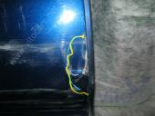 Porsche Cayenne 1 (955/957) Дверь задняя правая  б/у запчастина в наявності (розбирання)