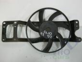Renault Clio 2/Simbol 1 Вентилятор радиатора, диффузор Renault Clio Вентилятор радиатора 2002 1,2  б/у запчастина в наявності (розбирання)