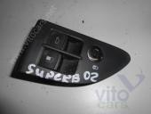 Skoda Superb 1 Кнопка открывания лючка бензобака Skoda Superb Кнопка открывания бензобака 2002-2008 1.9T/D МКПП RHD б/у запчастина в наявності (розбирання)