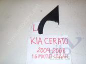 KIA Cerato 1 Накладка Kia Cerato Накладка зеркала левого 2004-2008 1.6 МКПП Седан б/у запчастина в наявності (розбирання)