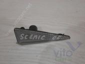 Renault Scenic 2 Указатель поворота в крыло (повторитель) Renault Scenic II Повторитель на крыло 2003-2009 АКПП 1.6 б/у запчастина в наявності (розбирання)