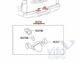 Toyota Hi Lux (3) Pick Up Подсветка номера есть 2 шт., цена за 1 шт. Тойота Хайлюкс,Toyota HiLux, 2010 г. 3,0 TDCI ( 1KDFTV ), АКПП б/у запчастина в наявності (розбирання)