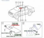 Toyota Hi Lux (3) Pick Up Козырек солнцезащитный есть левыйТойота Хайлюкс,Toyota HiLux, 2010 г. 3,0 TDCI ( 1KDFTV ), АКПП б/у запчастина в наявності (розбирання)