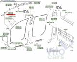 Toyota Hi Lux (3) Pick Up Накладка стойки передней левой Тойота Хайлюкс,Toyota HiLux, 2010 г. 3,0 TDCI ( 1KDFTV ), АКПП б/у запчастина в наявності (розбирання)