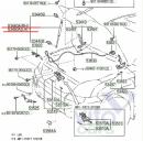 Toyota Land Cruiser 120 (PRADO) Амортизатор капота Toyota Land Cruiser Prado 120, 2002-2009, 4.0, V6, 1GR-FE б/у запчастина в наявності (розбирання)