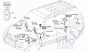 Toyota Land Cruiser 120 (PRADO) Датчик Датчик ускорителя пневмоподвески, Toyota Land Cruiser Prado 120 2002-2009 4.0 V6, 1GR-FE б/у запчастина в наявності (розбирання)