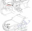 Toyota Land Cruiser 120 (PRADO) Датчик температуры воздуха внутренного воздуха, Toyota Land Cruiser Prado 120 2002-2009 4.0 V6, 1GR-FE б/у запчастина в наявності (розбирання)