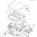 Chevrolet Cruze 1 Петля капота правая  б/у запчастина в наявності (розбирання)