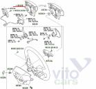 Toyota Corolla (E14 - E15) Подушка безопасности водителя (в руле)  б/у запчастина в наявності (розбирання)