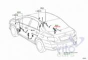 Toyota Corolla (E14 - E15) Проводка двери задней правой  б/у запчастина в наявності (розбирання)