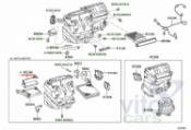 Toyota Corolla (E14 - E15) Радиатор отопителя Электрический, для лобового стекла б/у запчастина в наявності (розбирання)