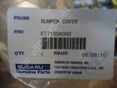 Subaru Forester 2 (S11) Накладка заднего бампера  б/у запчастина в наявності (розбирання)