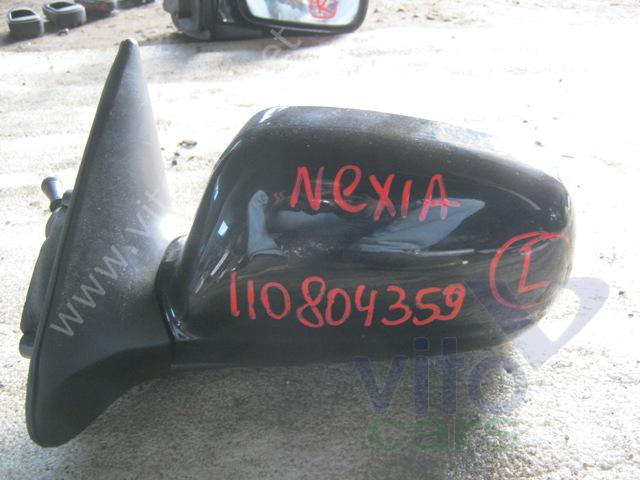 Зеркало левое механическое Daewoo Nexia (2008>) (с разборки)