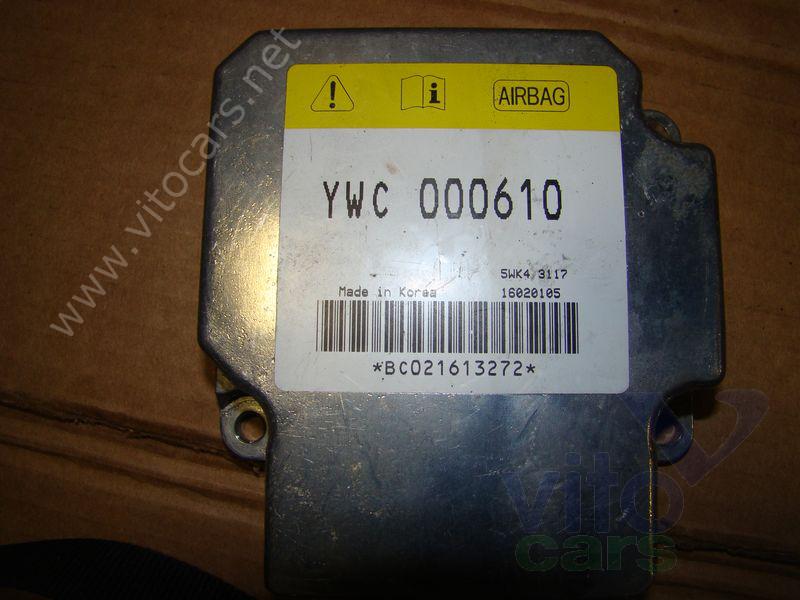 Блок управления AirBag (блок активации SRS) Land Rover Freelander 1 (с разборки)