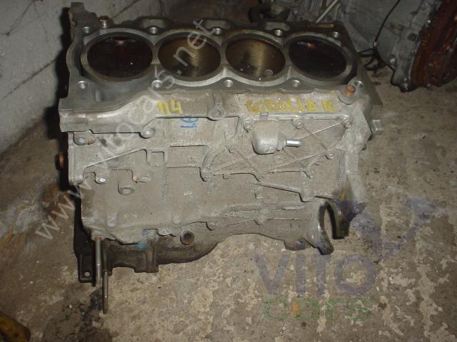 Блок двигателя (блок ДВС) Toyota Corolla (E14 - E15) (с разборки)