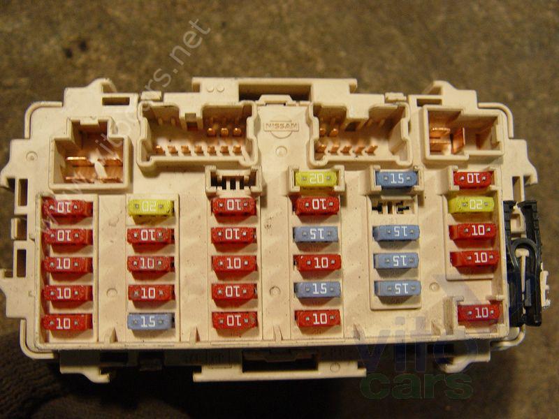 Блок предохранителей (в салон) Nissan X-Trail 1 (T30) (с разборки)