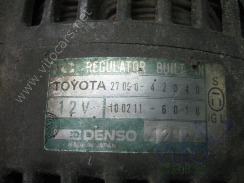 Генератор Toyota Mark 2 (JZX110) (с разборки)