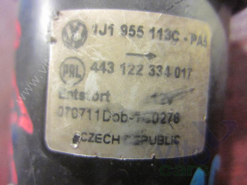 Моторчик стеклоочистителя передний Volkswagen Jetta 4/Bora [1J2] (с разборки)