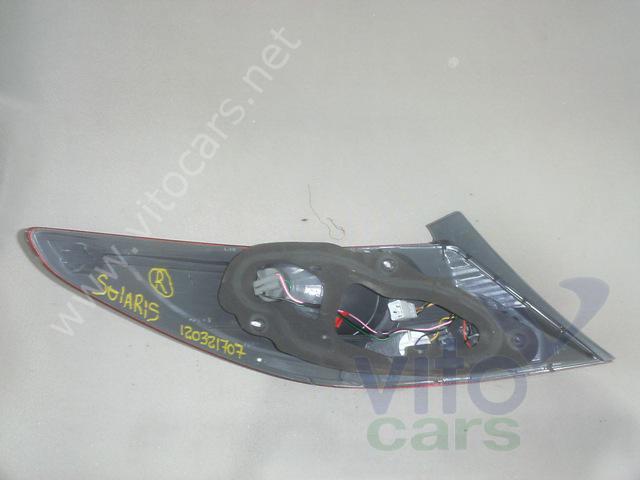 Фонарь правый Hyundai Solaris 1 (с разборки)