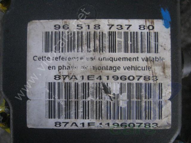 Блок ABS (насос) Citroen C4 (1) (с разборки)