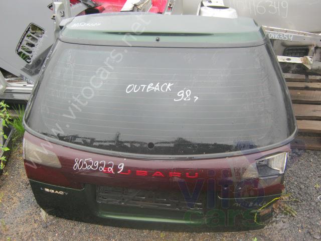 Дверь багажника со стеклом Subaru Legacy Outback 2 (B12) (с разборки)