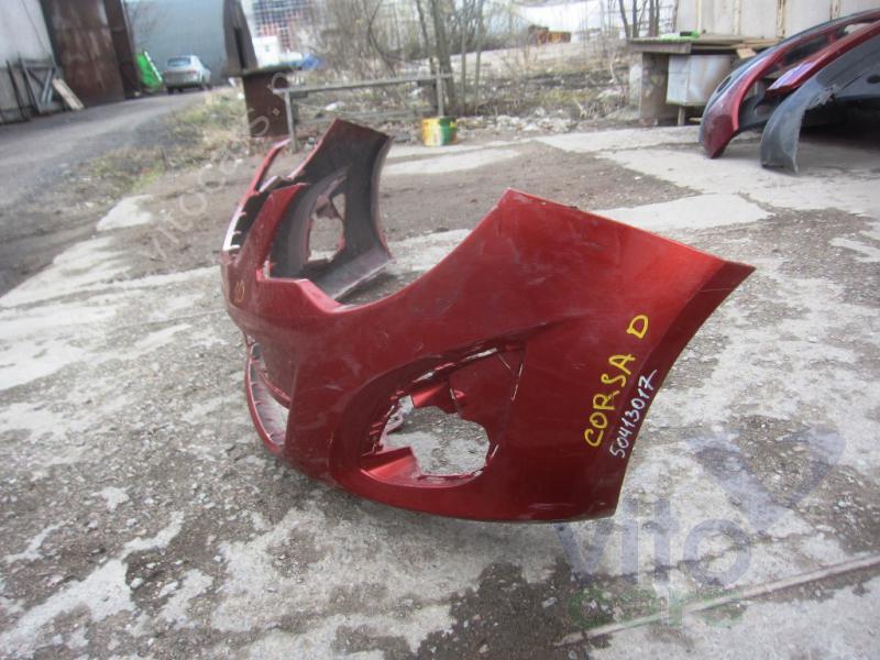 Бампер передний Opel Corsa D (с разборки)