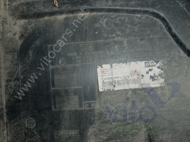 Защита днища Smart Fortwo 1 (W450) (с разборки)