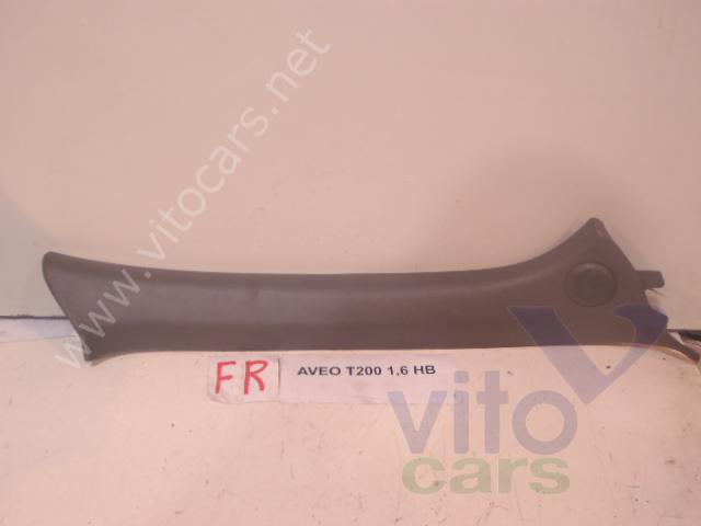 Накладка стойки передней правой Chevrolet Aveo 1 (T200) (с разборки)