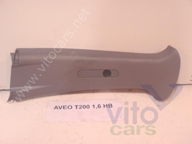 Накладка стойки средней правой Chevrolet Aveo 1 (T200) (с разборки)