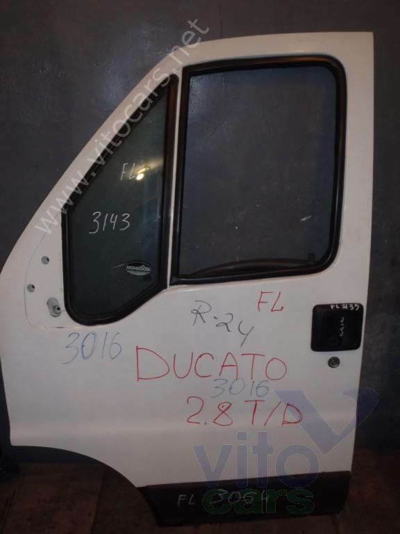 Дверь передняя левая Fiat Ducato 3 (с разборки)