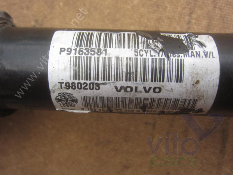 Привод передний левый (ШРУС) Volvo V70 (2) (с разборки)