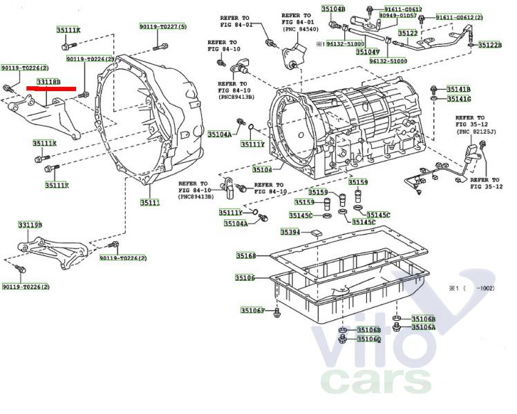 Опора АКПП Toyota Hi Lux (3) Pick Up (с разборки)