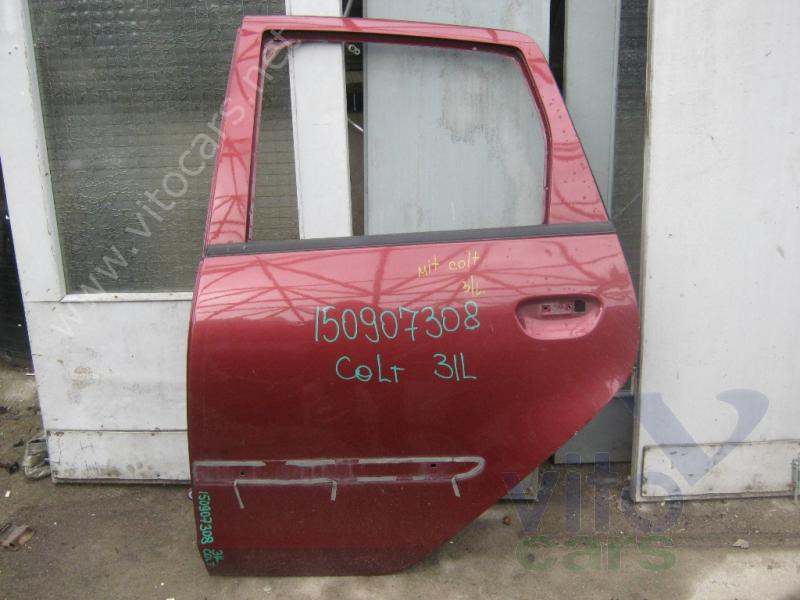 Дверь задняя левая Mitsubishi Colt 6 (Z30) (с разборки)