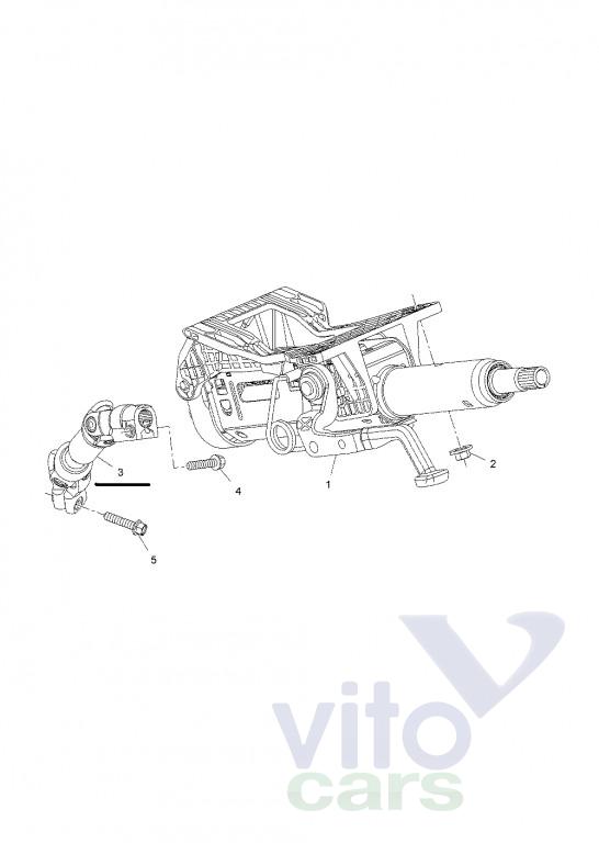 Кардан рулевой Chevrolet Cruze 1 (с разборки)