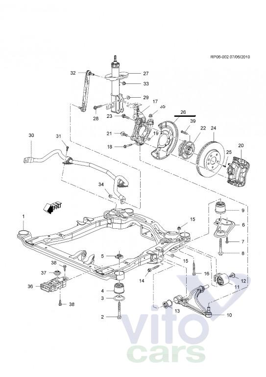 Пыльник тормозного диска Chevrolet Cruze 1 (с разборки)