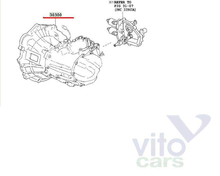 АКПП (автоматическая коробка переключения передач) Toyota Corolla (E14 - E15) (с разборки)