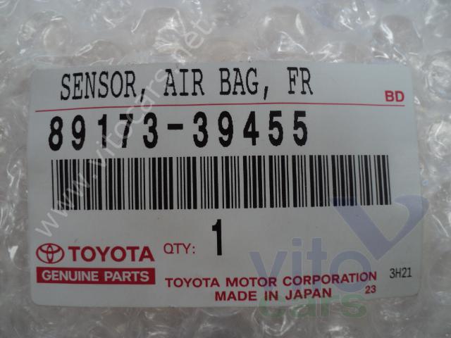 Датчик удара AIR BAG (SRS) Toyota Land Cruiser 150 (PRADO) (с разборки)