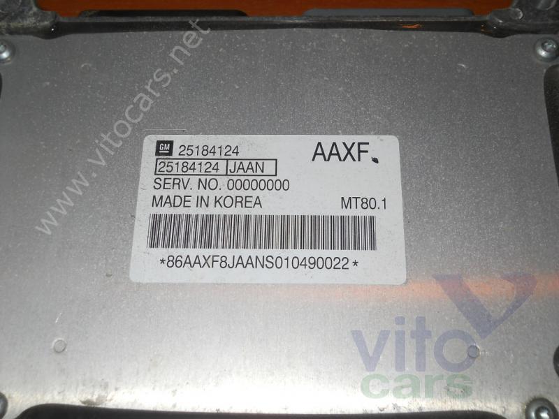 Блок управления двигателем Chevrolet Cruze 1 (с разборки)