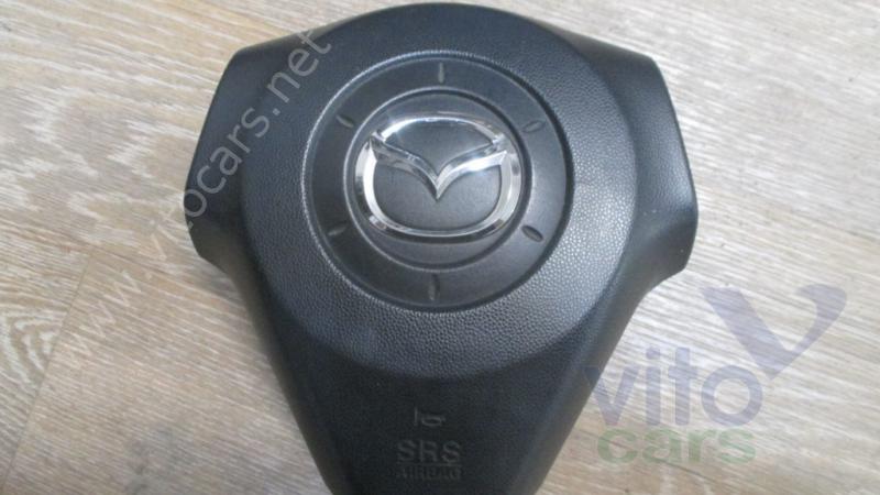 Подушка безопасности водителя (в руле) Mazda 3 [BK] (с разборки)