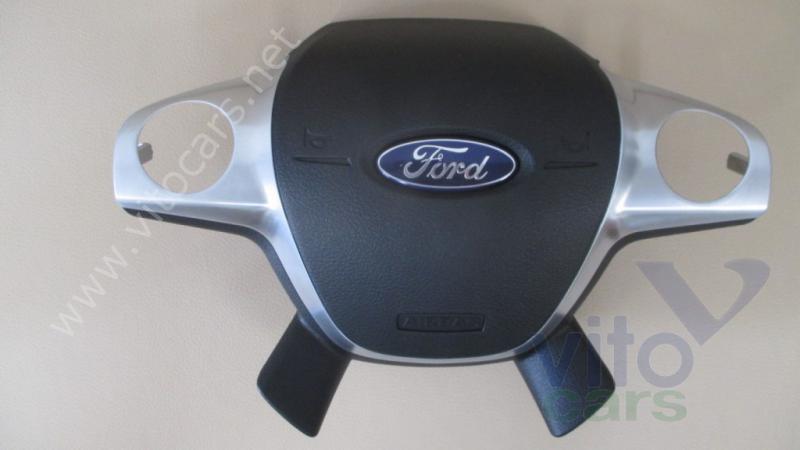 Подушка безопасности водителя (в руле) Ford Focus 3 (с разборки)