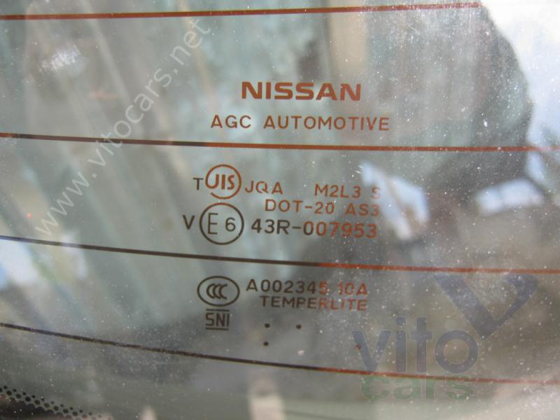 Стекло заднее Nissan Murano (Z51) (с разборки)