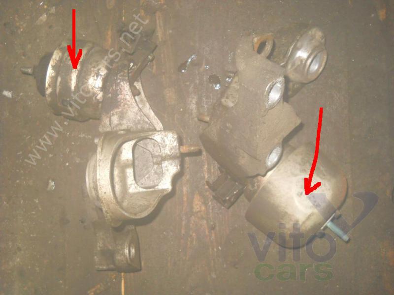 Опора двигателя Volkswagen Passat B5 (рестайлинг) (с разборки)