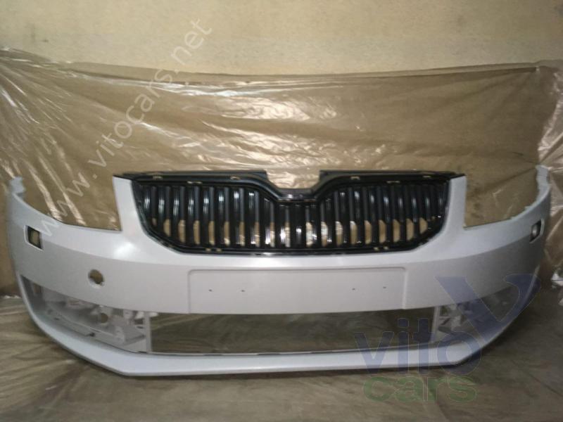 Бампер передний Skoda Octavia 3 (A7) (с разборки)