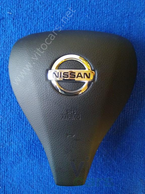 Подушка безопасности водителя (в руле) Nissan Qashqai (J11) (с разборки)