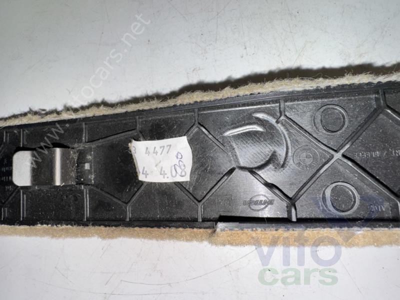 Накладка декоративная на кулису (консоль) BMW 5-series E60/E61 (с разборки)