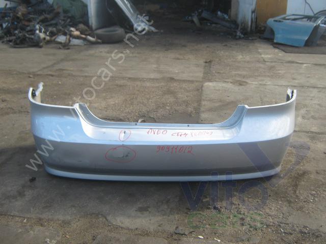 Бампер задний Chevrolet Aveo 1 (T200) (с разборки)