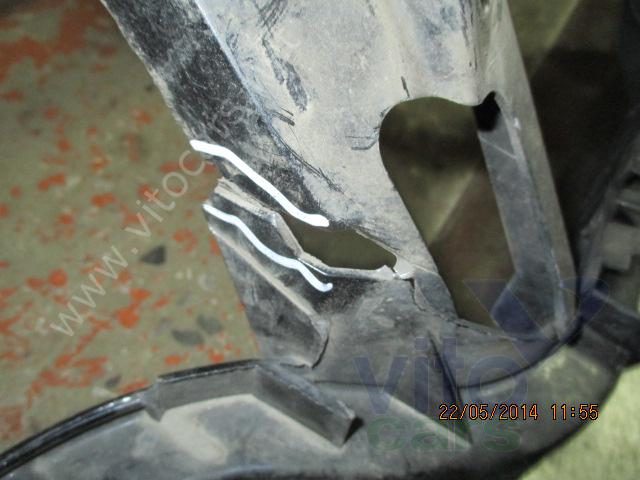Панель передняя (телевизор) Ford Mondeo 4 (с разборки)