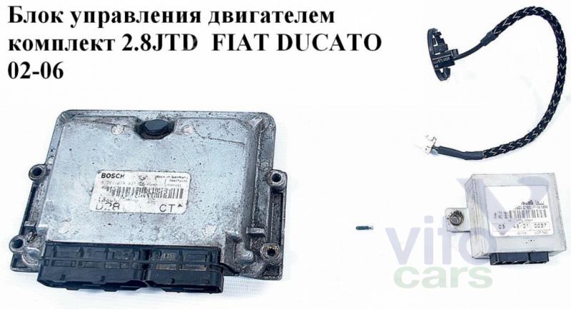 Блок управления двигателем Fiat Ducato 4 (с разборки)